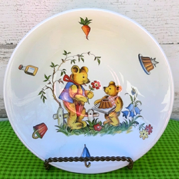 VTG JAMES KENT OLD FOLEY STAFFORDSHIRE 3 PIECE CHILDREN'S DINING SET - Picture 5 of 11